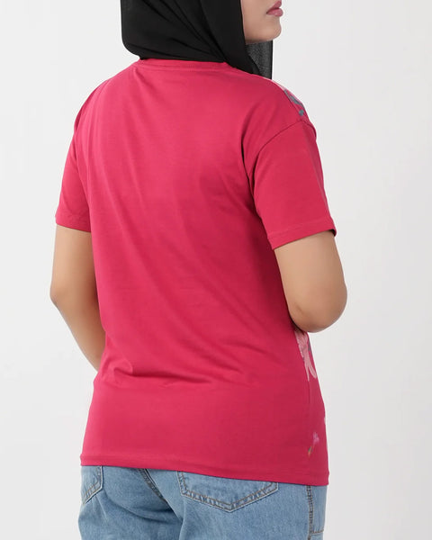 Women's Half Sleeves Printed T-Shirt