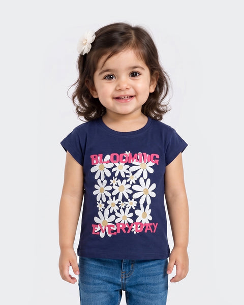 Girls' Half Sleeves T-Shirt