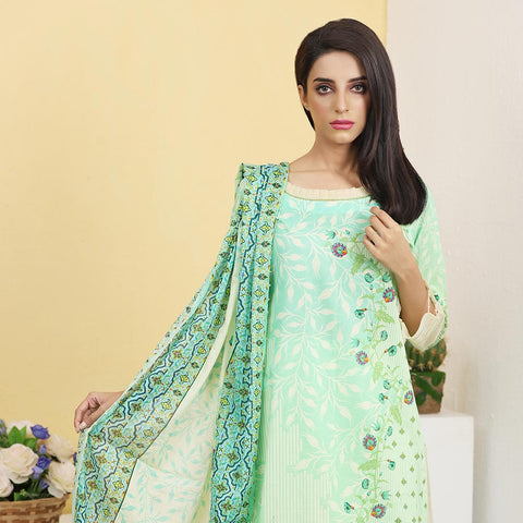 Eminent Digital Lawn 3 Pcs Un-Stitched Suit - 7, Women, 3Pcs Shalwar Suit, Eminent, Chase Value