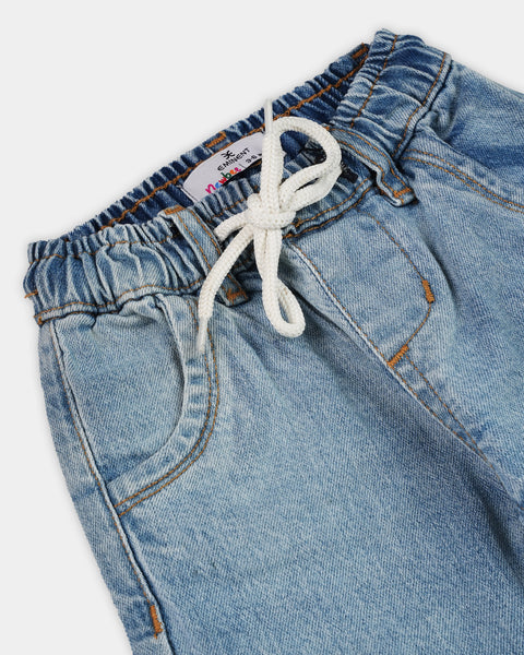 Newborn Girls' Denim Pants
