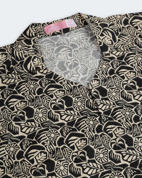 Girls Ethnic Fusion Printed 1 Pc