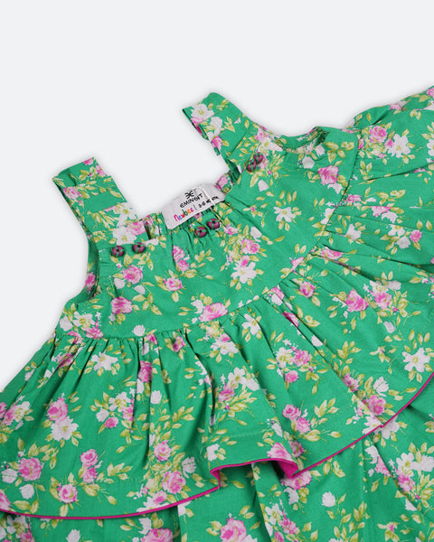 Newborn Girls' Essential Printed 2pc Suit