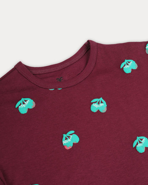 Girls' Half Sleeves T-Shirt