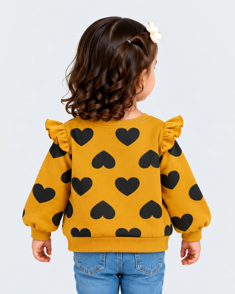 Girls Knitted Sweatshirt