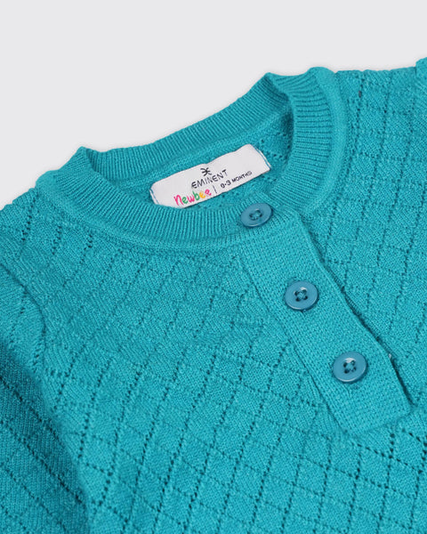 Newborn Girls Sweater Romper