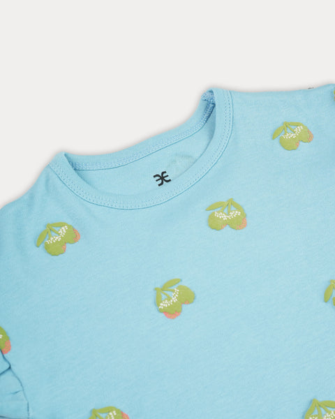 Girls' Half Sleeves T-Shirt