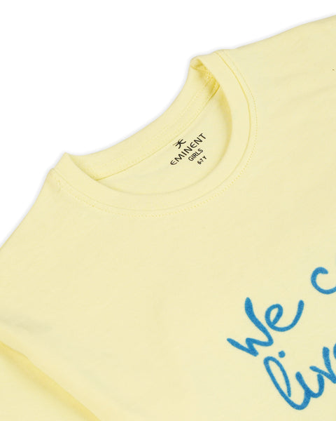 Girls' Half Sleeves T-Shirt