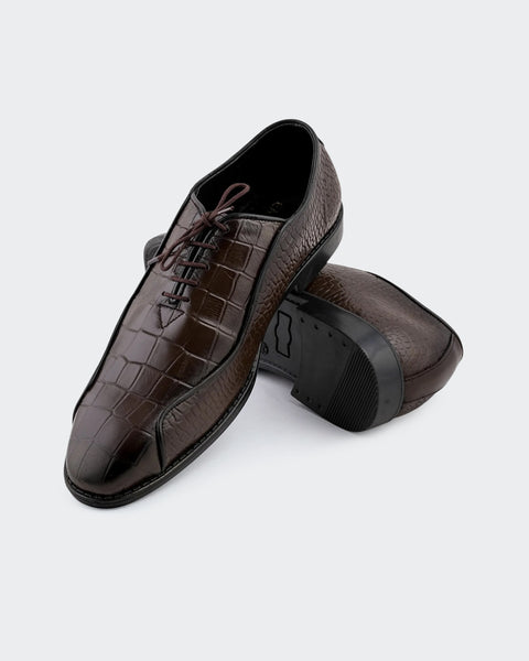 Men's Leather Formal Lace-Up Shoes