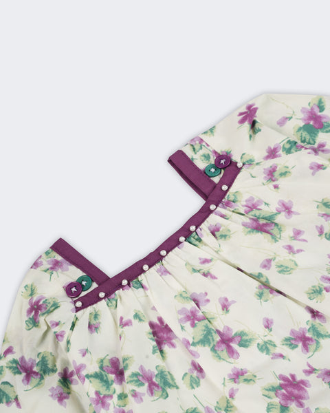 Newborn Girls' Fusion Printed 2pc Suit