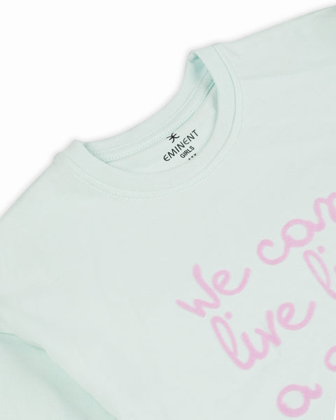 Girls' Half Sleeves T-Shirt