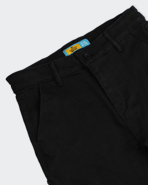 Boys Straight Fit Woven Cotton Pants