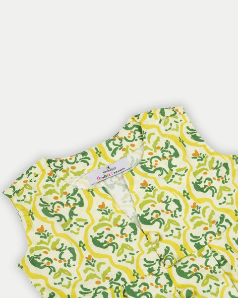 Newborn Girls' Essential Printed 2 Pc Suit