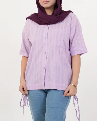 Eminent Women's Causal Shirt - Light Purple