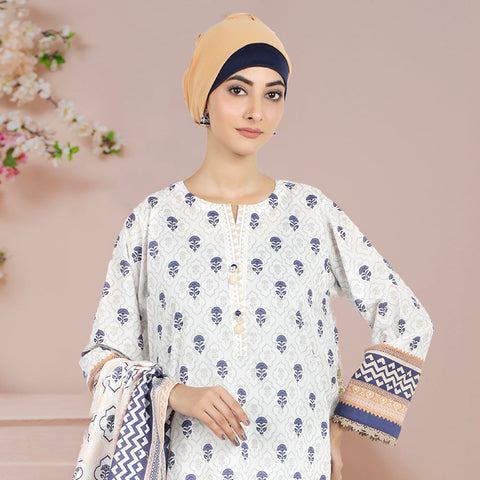 Eminent Women's Digital Printed Unstitched 3pcs Suit - 4, Women, 3Pcs Shalwar Suit, Eminent, Chase Value