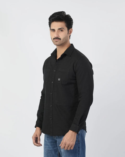 Twill Textured Casual Shirt