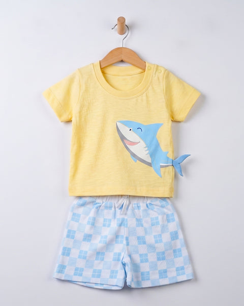 Newborn Boys' Single Jersey Co-Ord Set