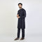 Eminent Men's Kurta Pajama Fancy Suit - Navy Blue