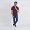 Eminent Men's Half Sleeves Polo T-Shirt - Winter Blue