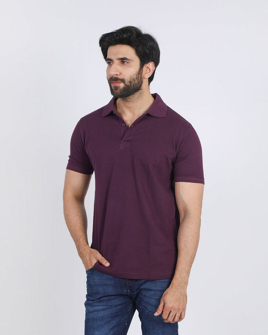 Eminent Men's Half Sleeves Polo T-Shirt - Winter Blue, Men's T-Shirts & Polos, Eminent, Chase Value