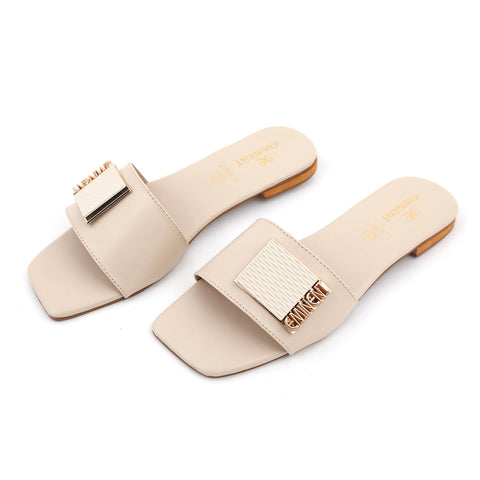 Eminent Women's Slipper - Beige