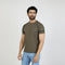 Eminent Men's Round Neck Half Sleeves T-Shirt  - Olive