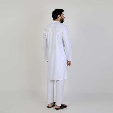 Eminent Men's Kurta Pajama Suit - Cream