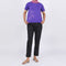 Eminent Women's Half Sleeves T-Shirt - Purple, Women T-Shirts & Tops, Eminent, Chase Value