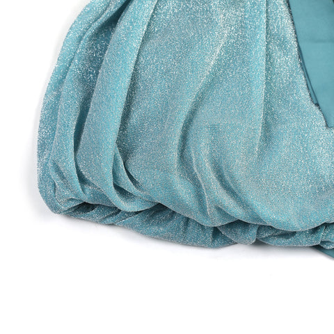Eminent Girls Fancy Frock - Sky Blue