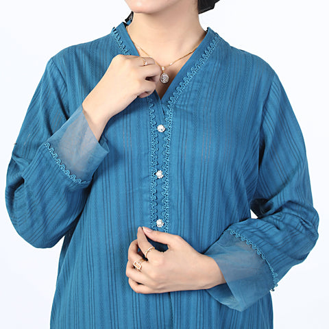 Eminent Women's Fancy Kurti - Blue