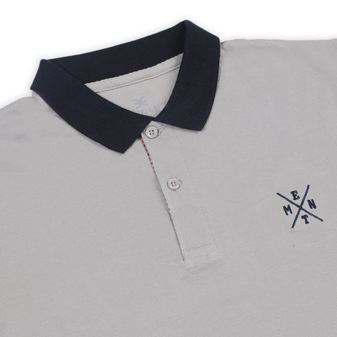 Eminent Men's Half Sleeves Polo T-Shirt - Grey, Men's T-Shirts & Polos, Eminent, Chase Value