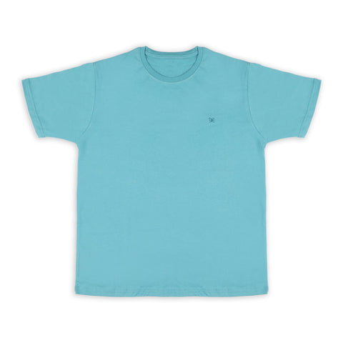Eminent Men's Round Neck Half Sleeves T-Shirt - Teal, Men's T-Shirts & Polos, Eminent, Chase Value