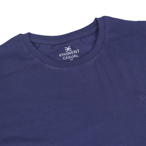 Eminent Men's Round Neck Half Sleeves T-Shirt - Navy Blue, Men's T-Shirts & Polos, Eminent, Chase Value