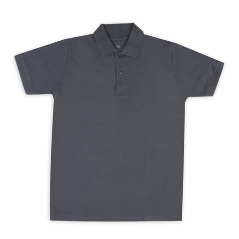 Eminent Men's Half Sleeves Polo T-Shirt - Charcoal, Men's T-Shirts & Polos, Eminent, Chase Value