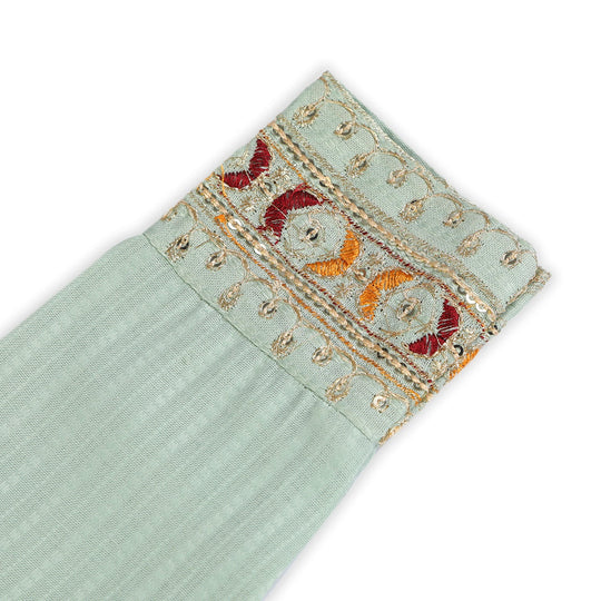 Eminent Girls Embroidered 3Pcs Shalwar Suit - Sea Green, Girls Shalwar Kameez, Eminent, Chase Value