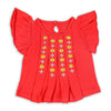 Eminent Newborn Girls Frock - Red