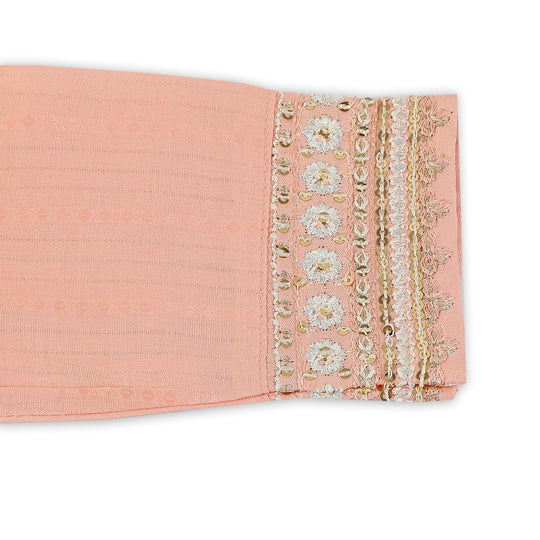 Eminent Girls Embroidered 3Pcs Shalwar Suit - Peach, Girls Shalwar Kameez, Eminent, Chase Value