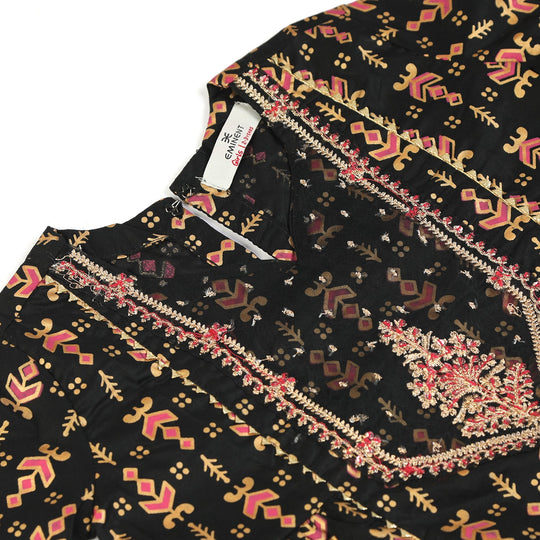 Eminent Girls Embroidered Shalwar Suits - Black, Girls Shalwar Kameez, Eminent, Chase Value