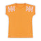 Eminent Girls Half Sleeves T-Shirt - Orange