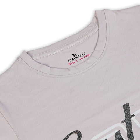 Eminent Girls Half Sleeves T-Shirt - Lilac