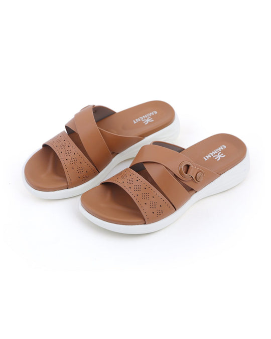 Eminent Women's Softy Slipper - Khaki, Women Slippers, Eminent, Chase Value