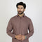 Eminent Men's Kameez Shalwar Plain Suit - Warm Grey