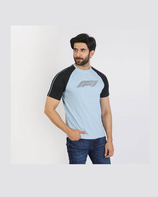 Eminent Men's Half Sleeves T-Shirt - Celestial, Men's T-Shirts & Polos, Eminent, Chase Value