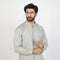 Eminent Men's Trim Fit Embrioded Shalwar Suit - Grey