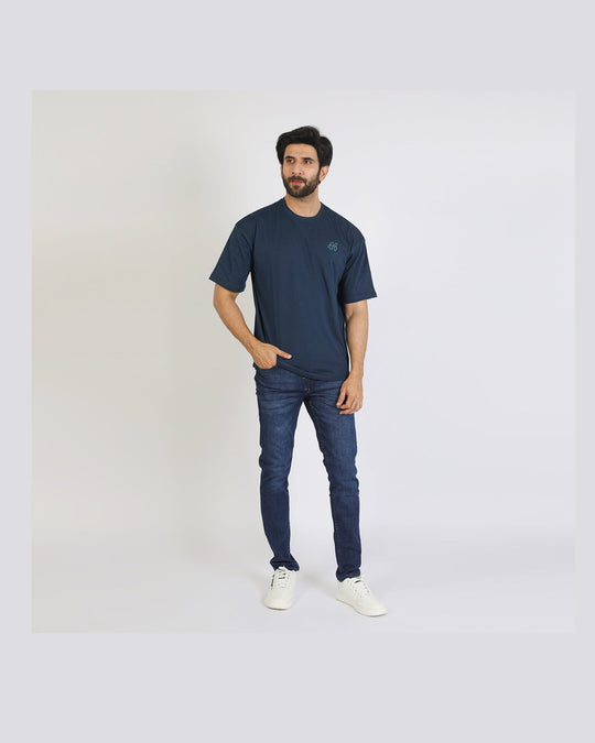 Eminent Men's Half Sleeves T-Shirt - Navy Blue, Men's T-Shirts & Polos, Eminent, Chase Value
