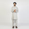 Eminent Men's Embroidered Shalwar Suit - Grey