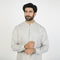 Eminent Men's Embroidered Shalwar Suit - Grey