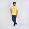 Eminent Men's Half Sleeves T-Shirt - Yellow