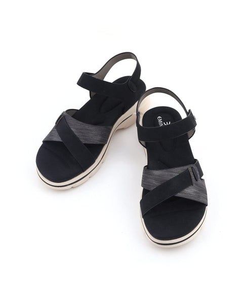 Eminent Women's Softy Sandal - Black, Women Sandals, Eminent, Chase Value