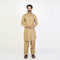 Eminent Men's Kameez Shalwar Plain Suit - Khaki