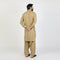 Eminent Men's Kameez Shalwar Plain Suit - Khaki